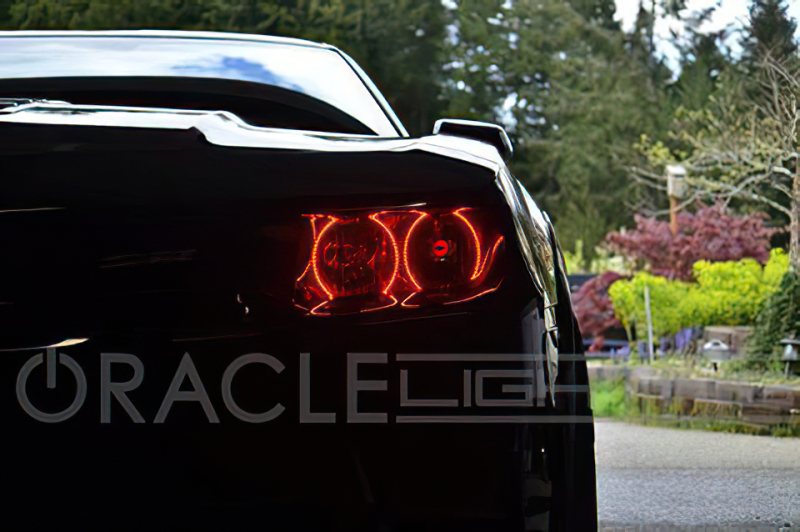 Oracle Chevy Camaro Non-RS 14-15 Dual Halo Kit Round Style - ColorSHIFT w/o Controller