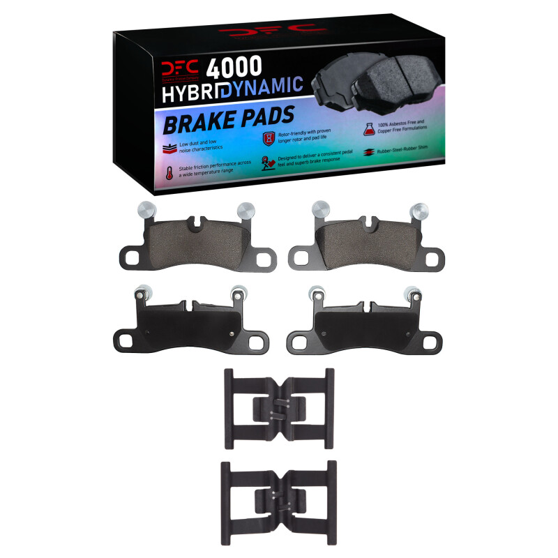 DFC HybriDynamic Brake Pads Hrdwr Kit