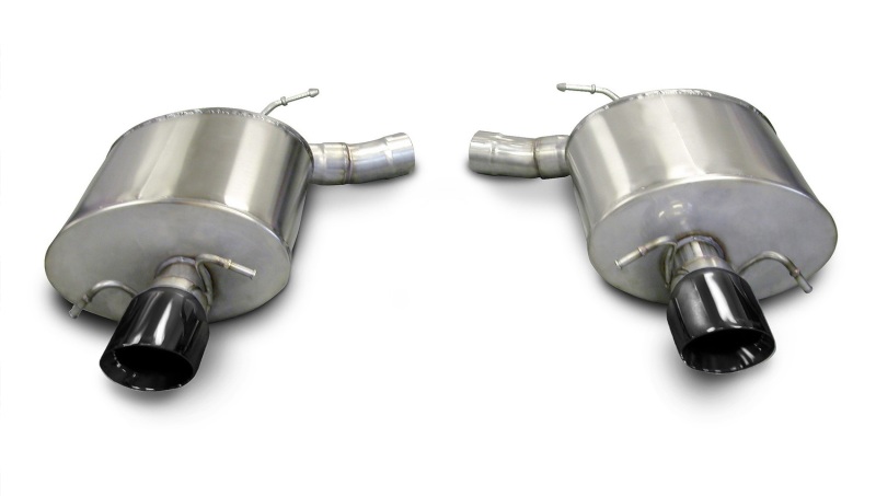 Corsa 2009-2014 Cadillac CTS Sedan V 6.2L V8 Black Sport Axle-Back Exhaust thumbnail 4