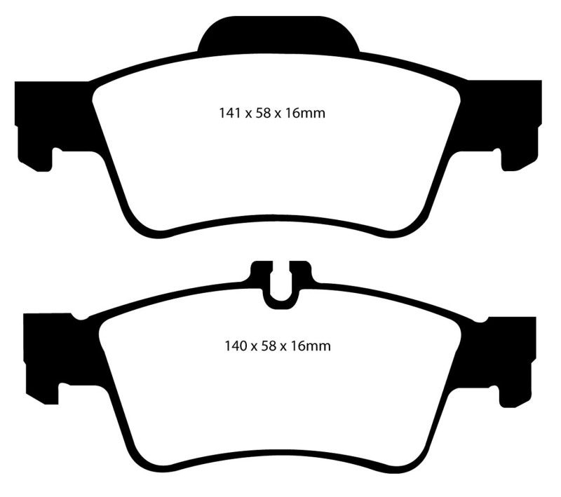 EBC S9 Brake Pad and Rotor Kit (1x ebcDP41491R, 1x ebcUSR7396) thumbnail 7