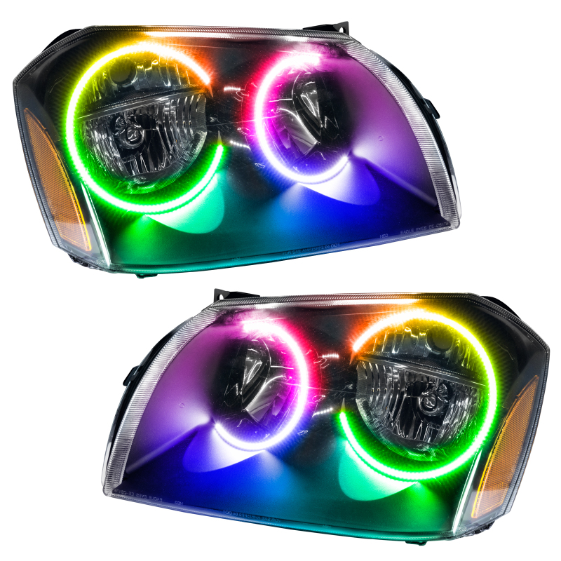 Oracle 05-07 Dodge Magnum SMD HL - Black - ColorSHIFT w/ Simple Controller thumbnail 3