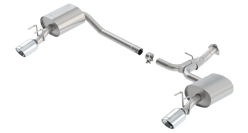 Borla 16-17 Honda Accord Axle-Back S-Type Exh 2.25in To Muffler Dual 2.0in Out 4.25in x 3.5in Tip thumbnail 3