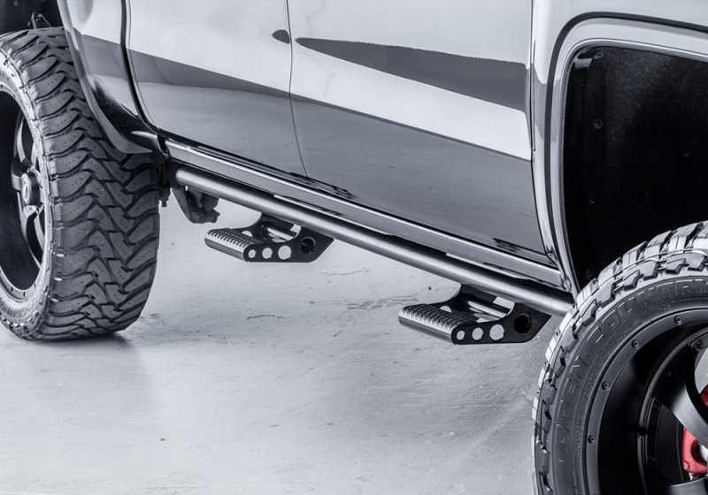 N-Fab RKR Rails 05-15 Toyota Tacoma Double Cab - Tex. Black - 1.75in thumbnail 6