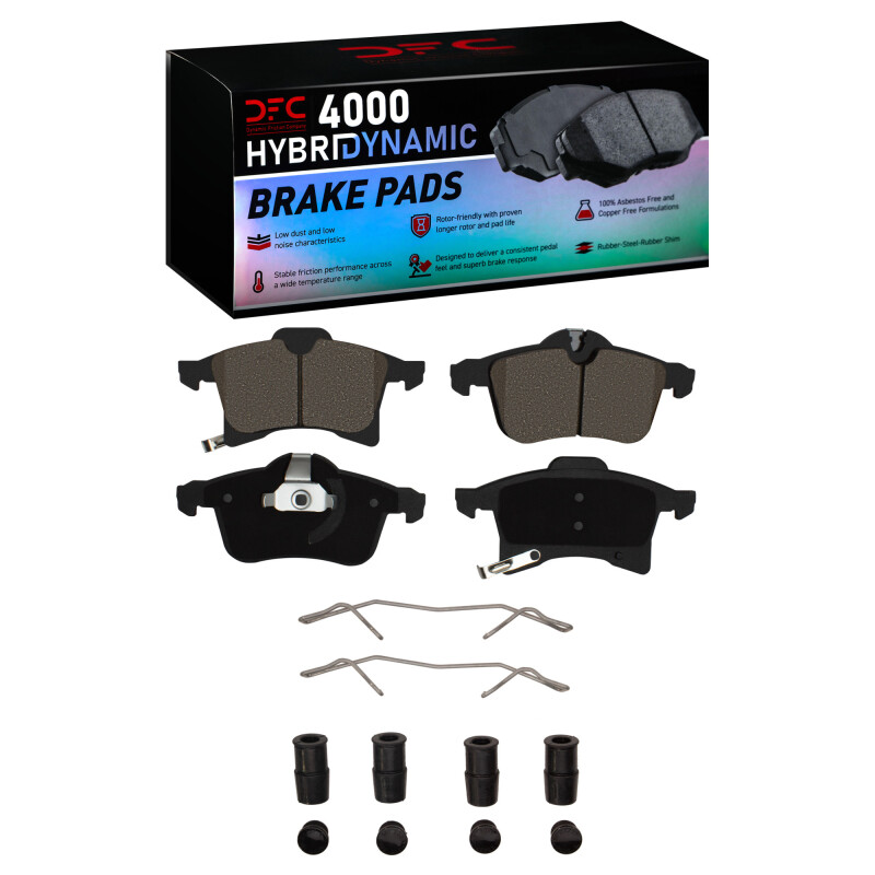 DFC HybriDynamic Brake Pads Hrdwr Kit