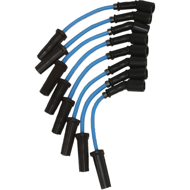 Granatelli 99-23 GM Truck/SUV V8 (Excl 8.1L) Hi-Perf Coil-Near-Plug Wire Conn Kit w/9in Lead - Blue thumbnail 4
