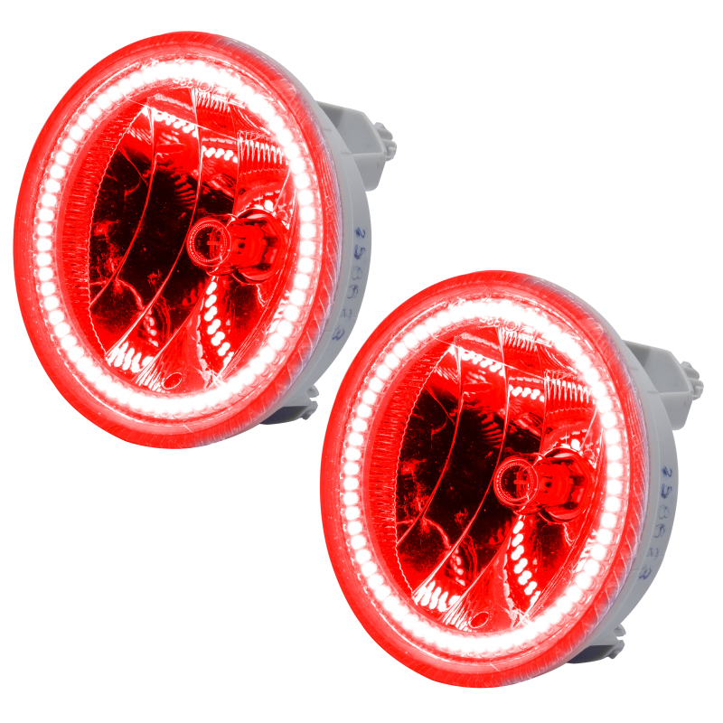 Oracle Lighting 07-13 Chevrolet Avalanche Pre-Assembled LED Halo Fog Lights -Red thumbnail 2