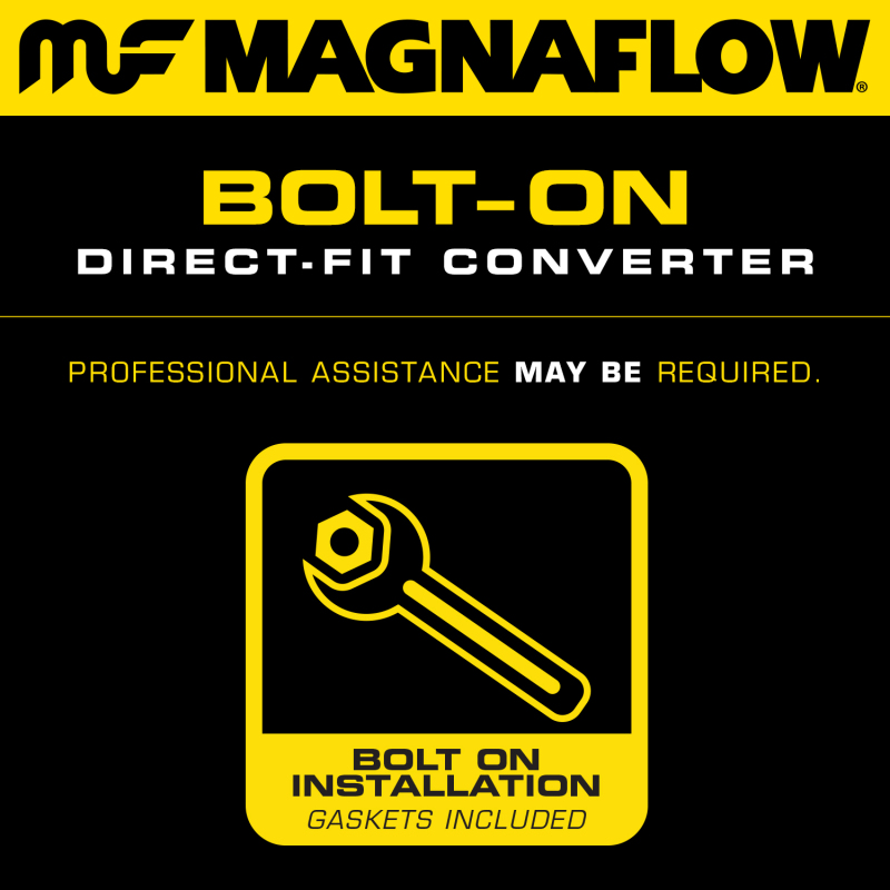 MagnaFlow Direct Fit Catalytic Converter 95 Altima 2.4L Rear CA thumbnail 8