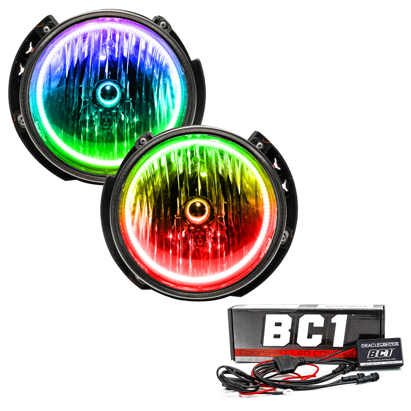 Oracle 07-16 Jeep Wrangler JK SMD HL - ColorSHIFT w/ BC1 Controller thumbnail 4