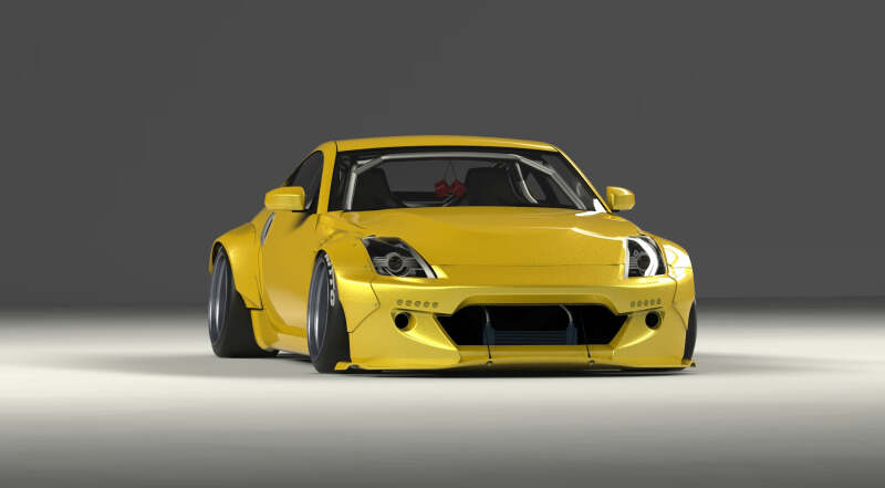 GReddy 03-08 Nissan 350Z Rocket Bunny Full Wide-Body Aero Kit thumbnail 7