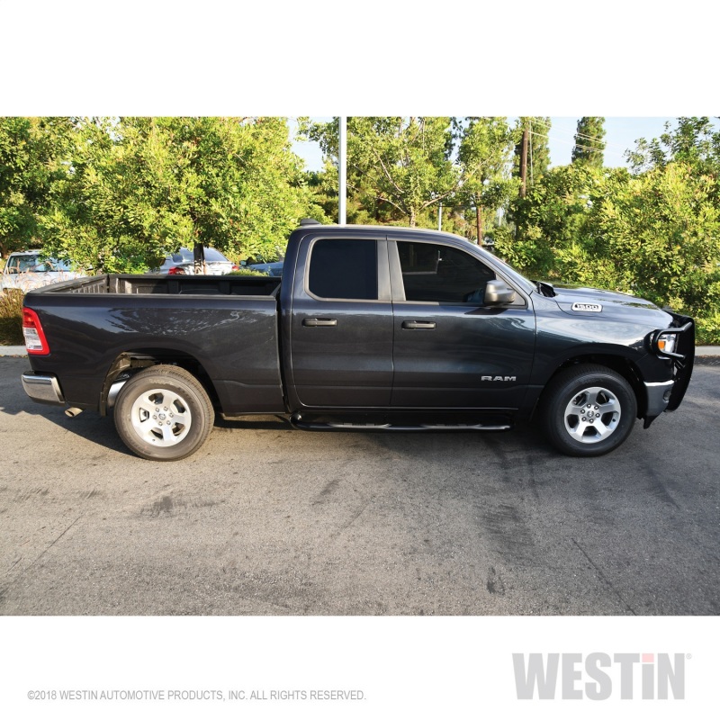 Westin 19-20 Ram 1500 Crew Cab E-Series 3 Nerf Step Bars - Black thumbnail 9