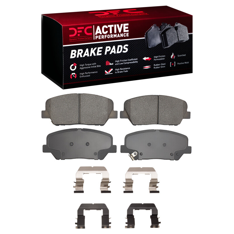 DFC Active Perform Pads and Hardware Kit