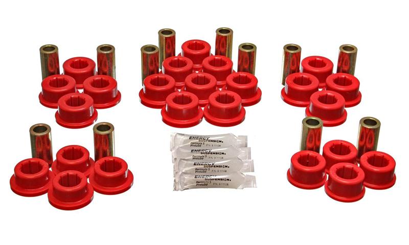 ES Cntrl Arm Bushings - Red