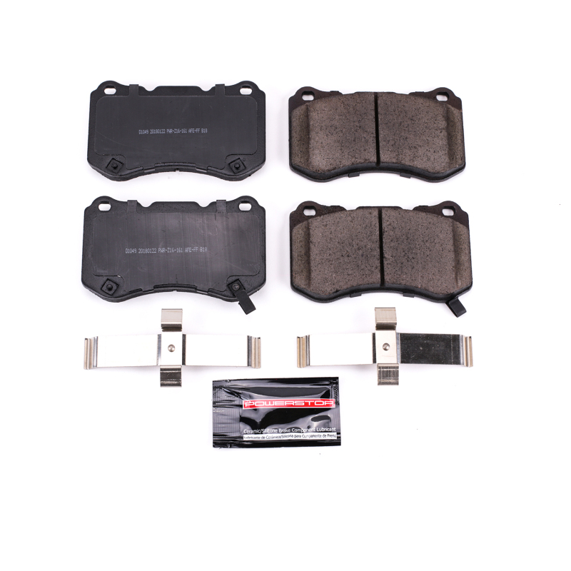 Power Stop 04-08 Acura TL Front Z23 Coated Kit w/Calipers (1x psbZ23-1049, 2x psbJBR1143EVC, 1x psbS2892) thumbnail 2
