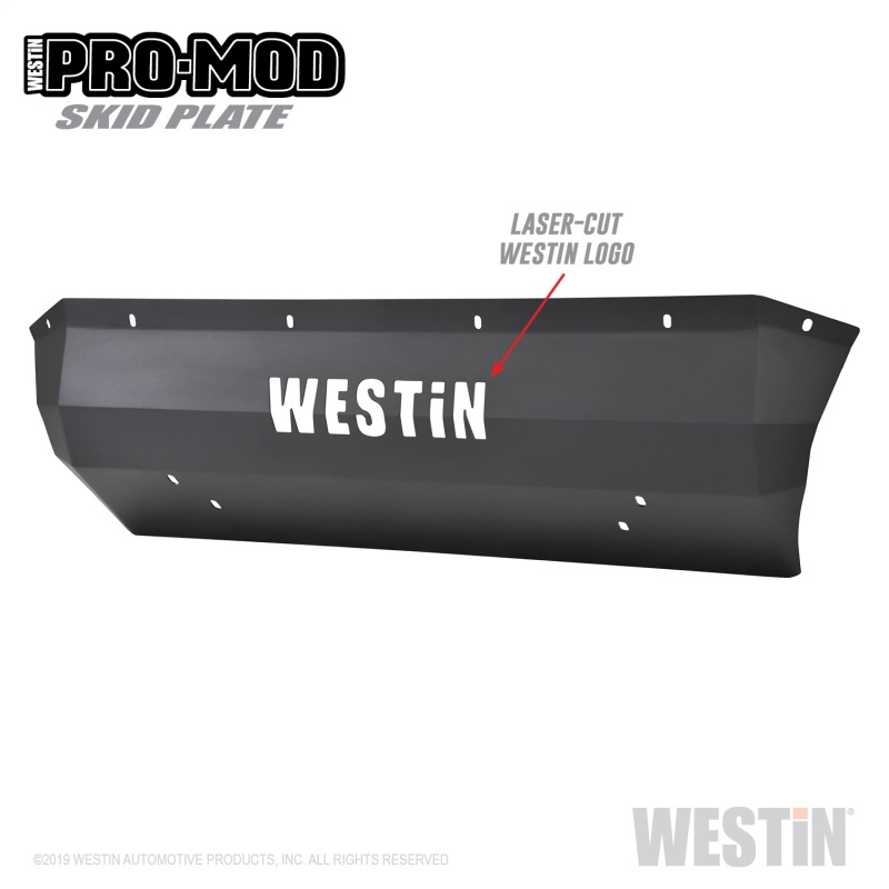 Westin 18-19 Ford F-250/350 Pro-Mod Skid Plate - Textured Black thumbnail 6