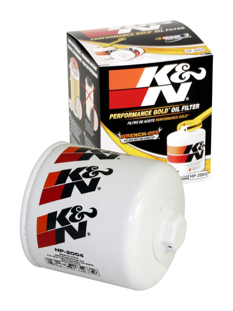 K&N 87-92 Supra Non-Turbo / 99-04 Grand Cherokee 4.0 Performance Gold Oil Filter thumbnail 5