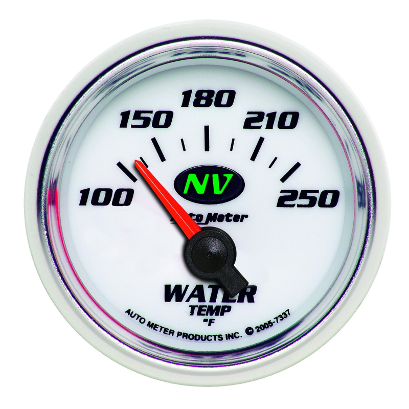 AutoMeter Gauge Water Temp 2-1/16in. 100-250 Deg. F Electric NV thumbnail 4