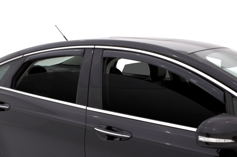 Lund 13-17 Ford Fusion Ventvisor Elite Window Deflectors - Smoke (4 Pc.) thumbnail 4