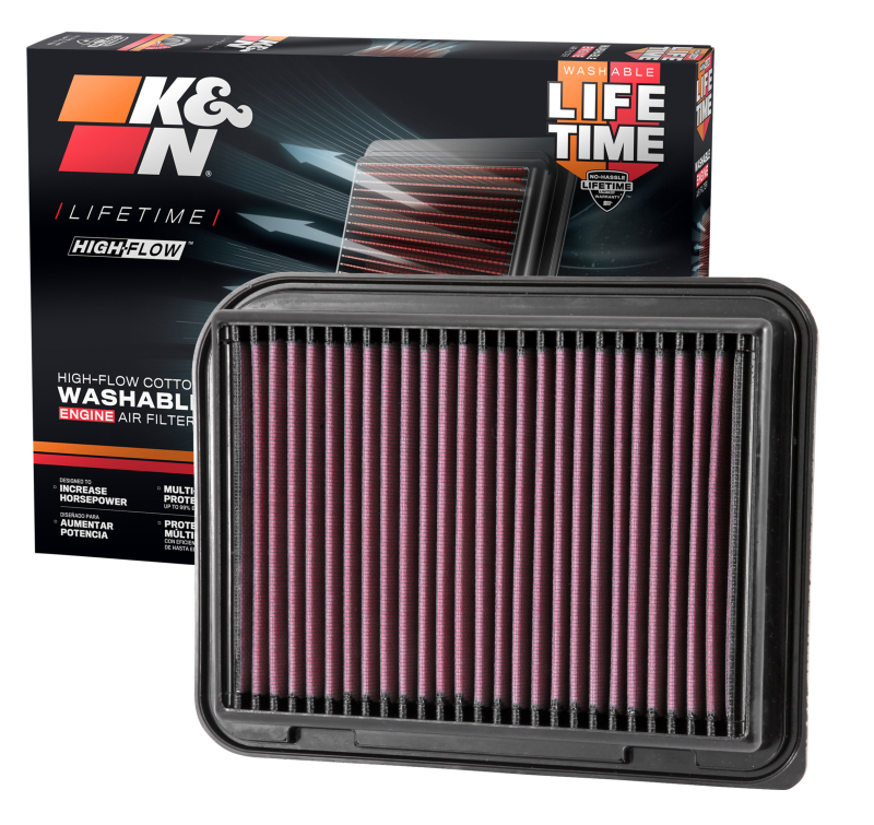 K&N Replacement Panel Air Filter for Mitsubishi 12-15 Outlander/12-14 ASX/13-14 Lancer thumbnail 6