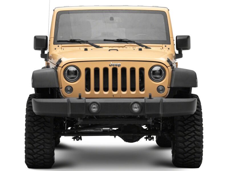 Raxiom 18-26 Jeep Wrangler JL/ 20-26 Gladiator JT HiOutput LED Hlights/Angel Eye DRL-Blk-Clear Lens thumbnail 5