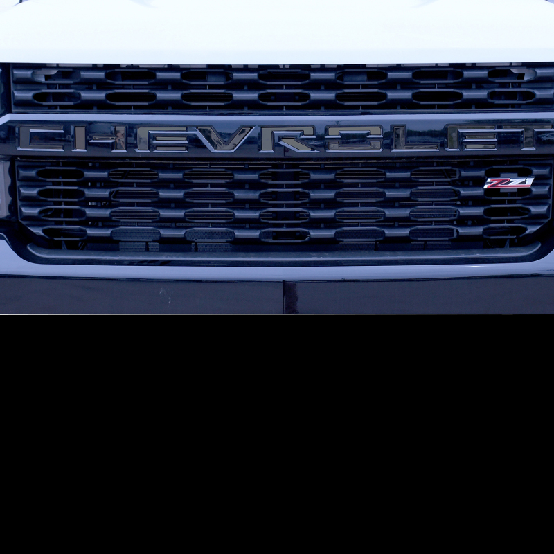 Putco 23-24 Chevrolet Colorado - Grille Letters - Black Platinum Chevrolet Letters thumbnail 2
