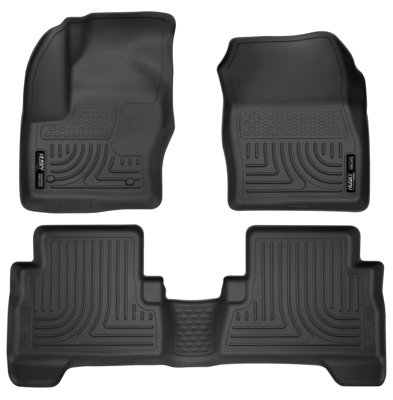 Husky Liners 2013 Ford Escape WeatherBeater Combo Black Floor Liners thumbnail 6