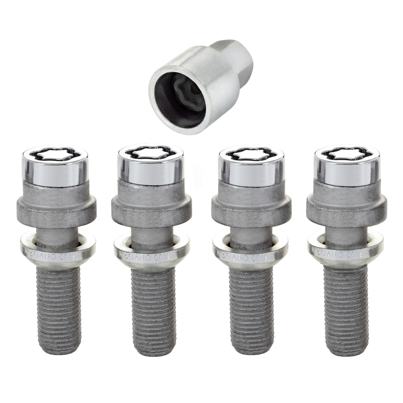 Radius Seat Style Wheel Lock Bolts-Chrome