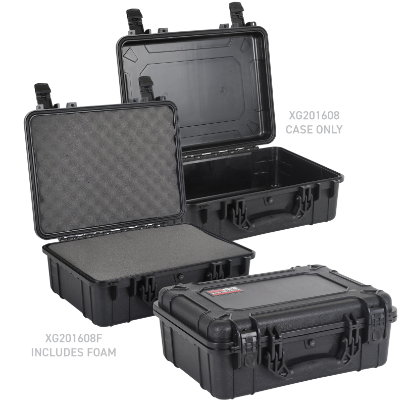 Go Rhino XVenture Gear Hard Case - Large 20in. / Lockable / IP67 / Automatic Air Valve - Tex. Black thumbnail 8