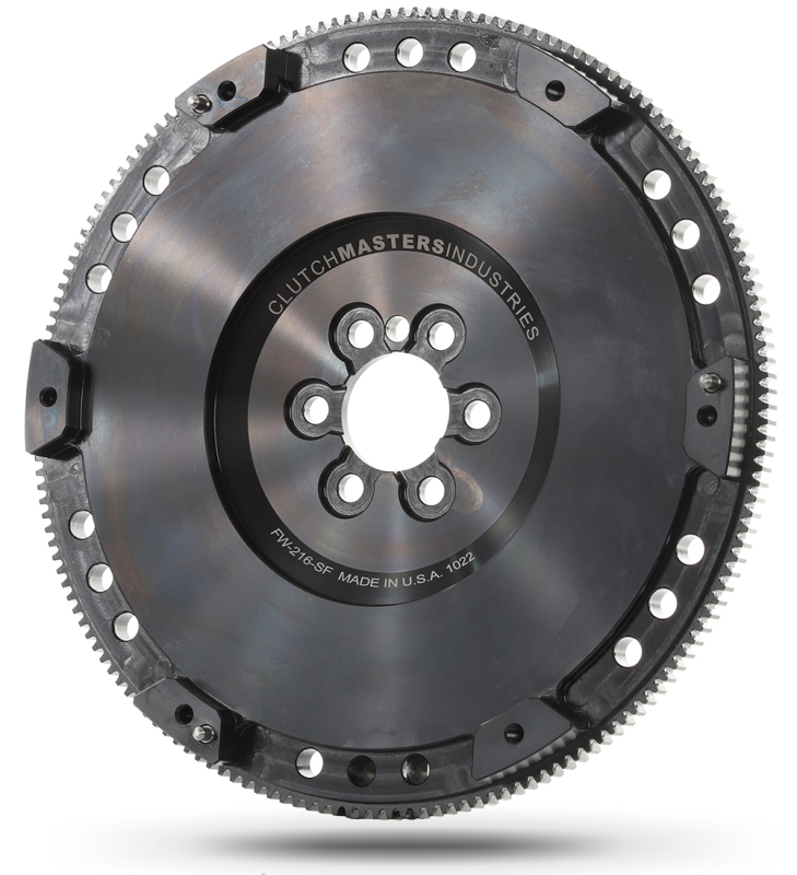 Lightweight steel flywheel