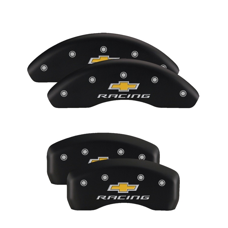 MGP 4 Caliper Covers Engraved Front & Rear Gen 5/RS Red finish silver ch thumbnail 4