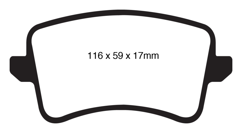 EBC S2 Brake Pad and Rotor Kit (1x ebcUSR1572, 1x ebcDP21988) thumbnail 5