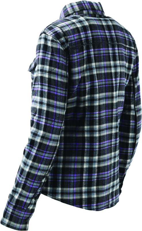 Kuryakyn Leather By River Road Cameo Flannel Moto Shirt Womens - Small thumbnail 7