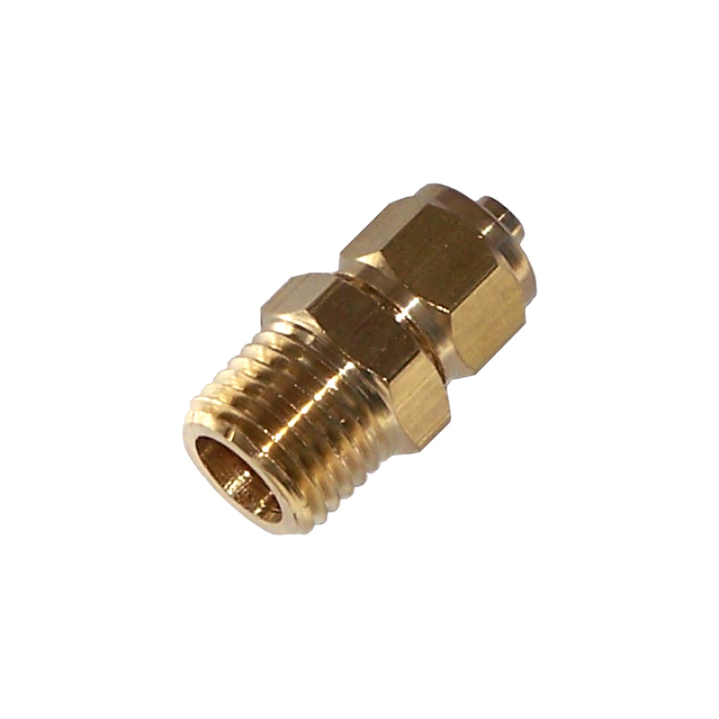 Kleinn 1/4In OD Tubing 1/4In M NPT Straight Compression Fitting thumbnail 3