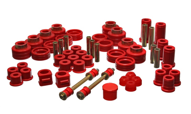 Energy Suspension 88-98 Chevy/GMC 4WD Red Hyper-flex Master Bushing Set thumbnail 5
