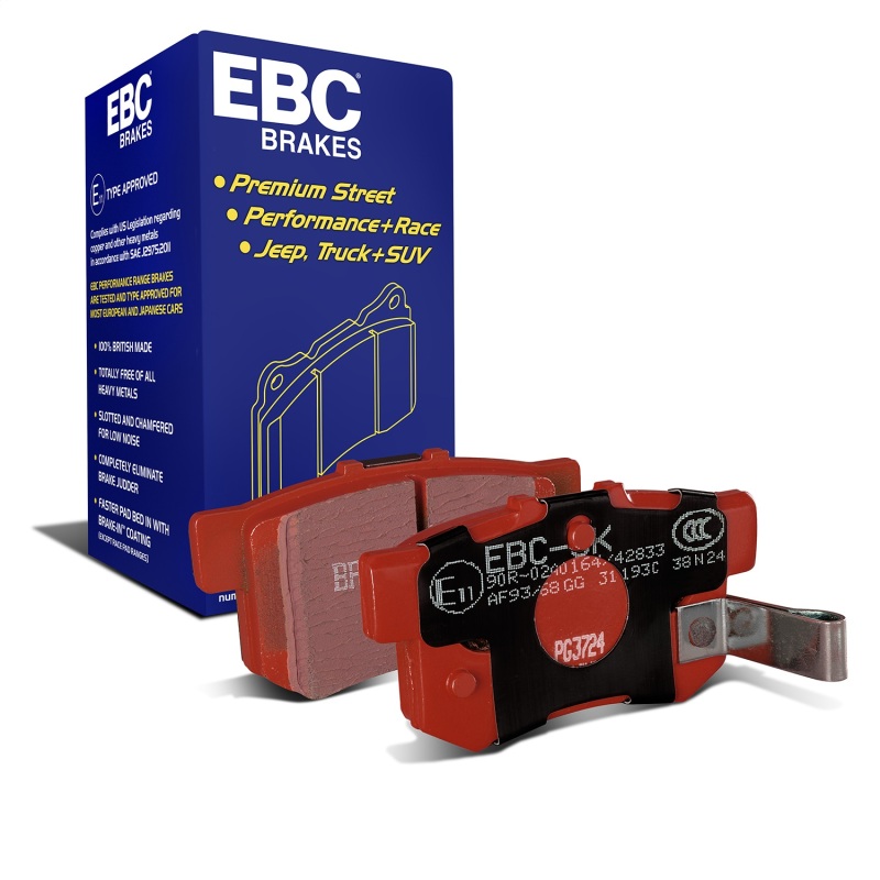 EBC Redstuff Brake Pad Sets