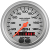 Autometer Gauge GPS Speedometer 3-3/8in 200 MPH Marine Silver Gauge thumbnail 4