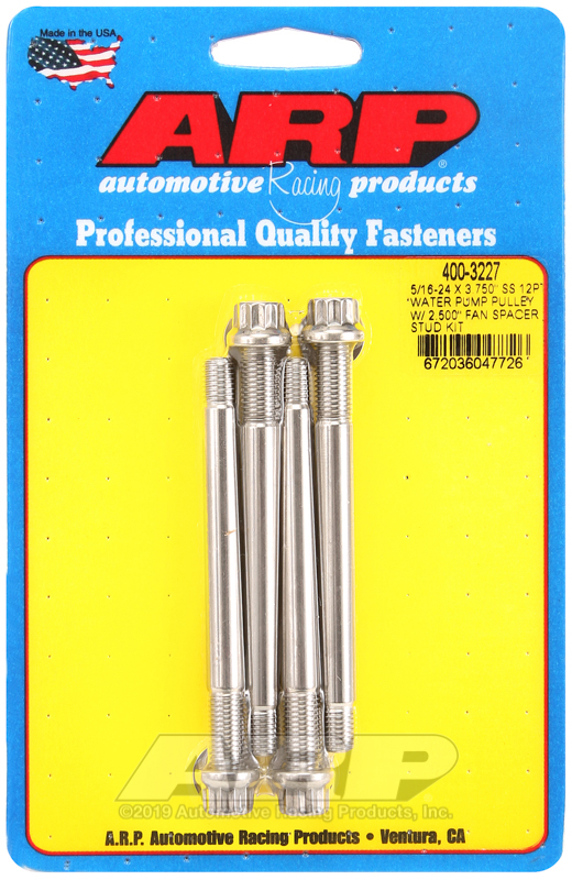 ARP Water Pump Pulley Stud Kits