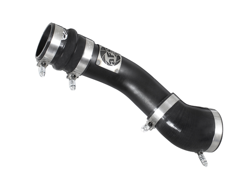 BladeRunner 3 IN Aluminum Hot Charge Pipe Black