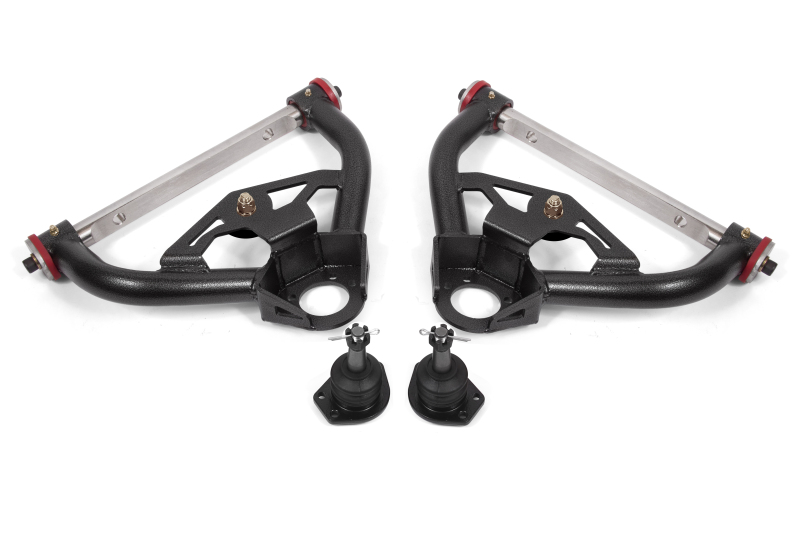 BMR 78-87 G-Body Non-Adj. Upper A-Arms (Polyurethane) - Black Hammertone thumbnail 2