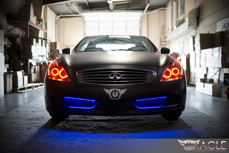 Oracle Infiniti G37 Coupe 08-10 Halo Kit - ColorSHIFT w/o Controller