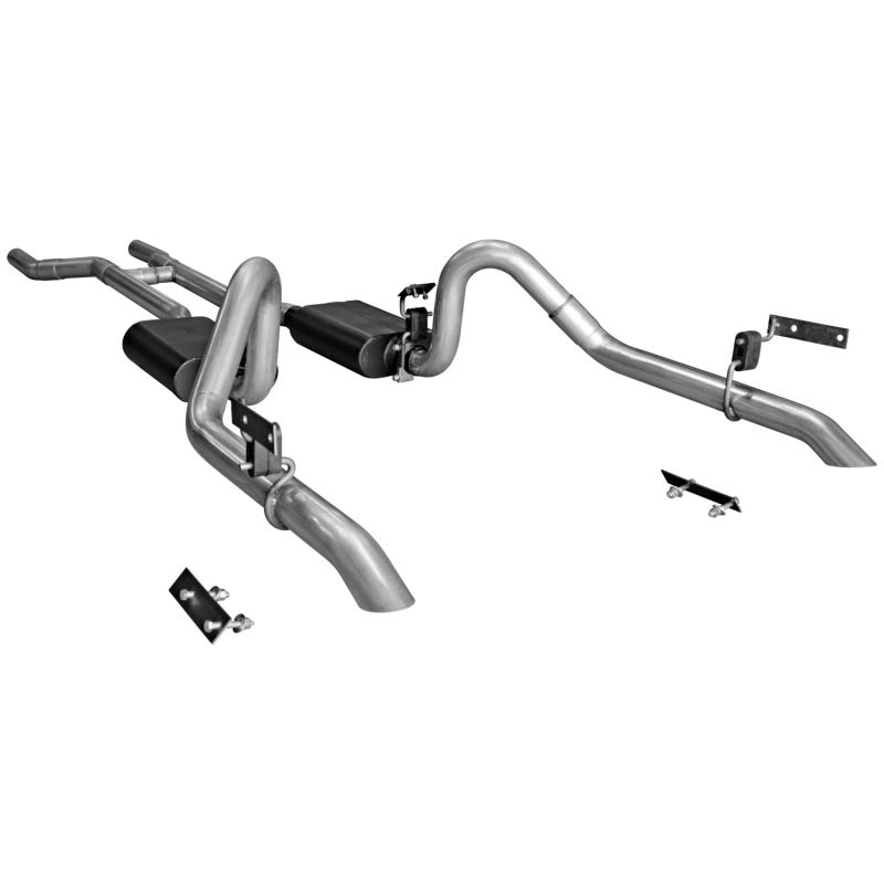 Flowmaster 67-70 Mustang American Thunder Under Valance Exhaust System thumbnail 3