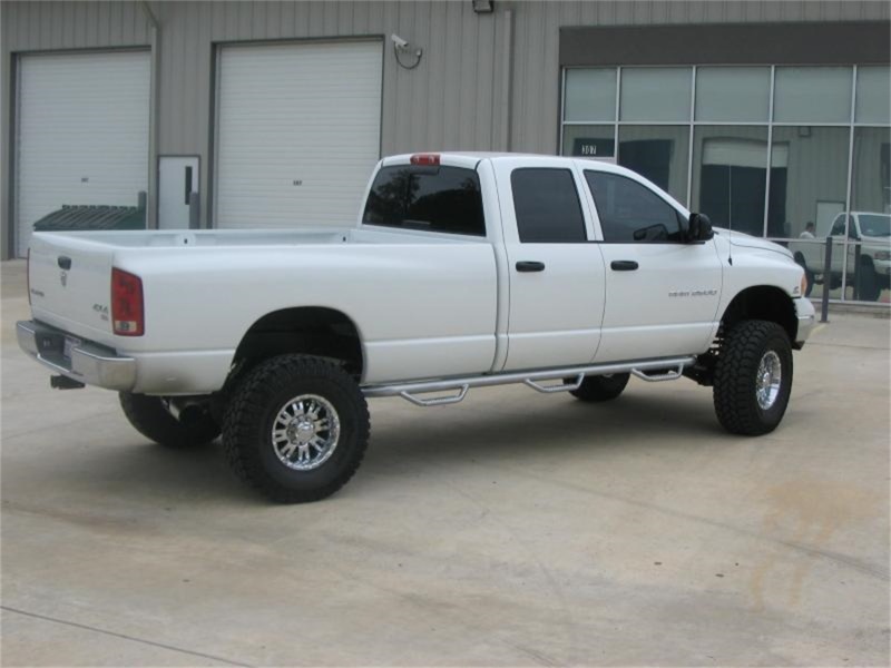 N-Fab Nerf Step 02-08 Dodge Ram 1500/2500/3500 Quad Cab 8ft Bed - Gloss Black - Bed Access - 3in thumbnail 2