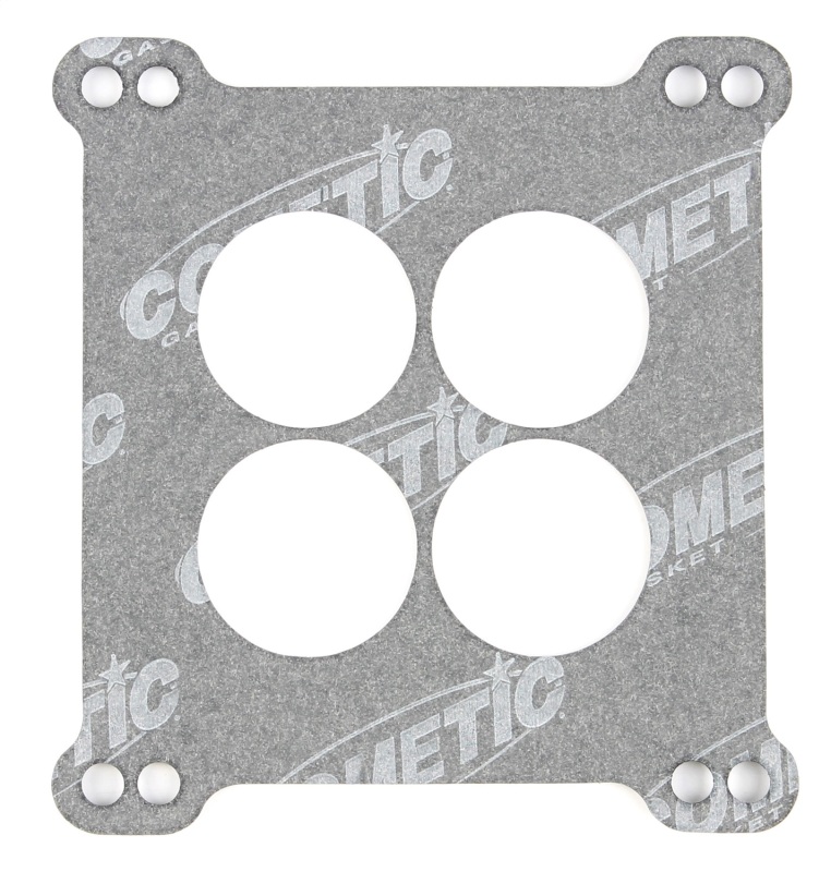 Cometic Holley 4 BBL .060in Fiber Carburetor Mounting Gasket - 4 Hole - 1.750in Holes thumbnail 3