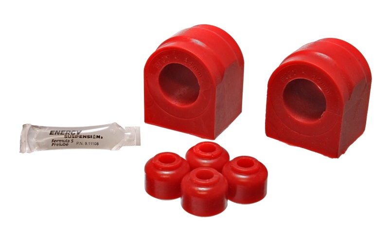 Energy Suspension 04-06 Ford F150 4wd Red 34mm Front Sway Bar Bushing Set thumbnail 5