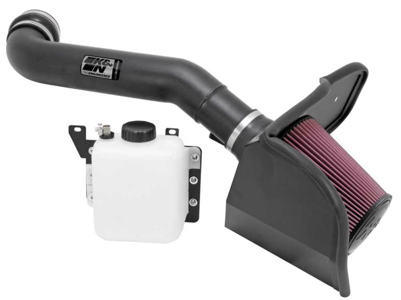 K&N 10-12 Ford F150 SVT Raptor 6.2L V8 High Flow Performance Intake Kit thumbnail 3