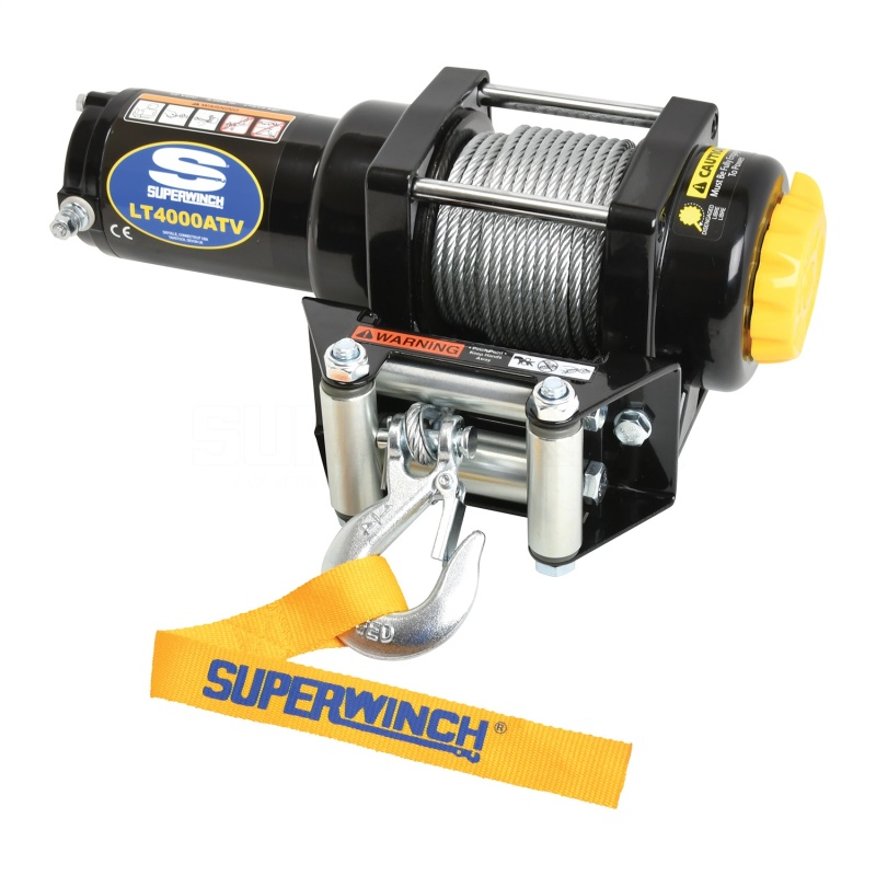 Superwinch 4000 LBS 12V DC 3/16in x 50ft Steel Rope LT4000 Winch
Winch