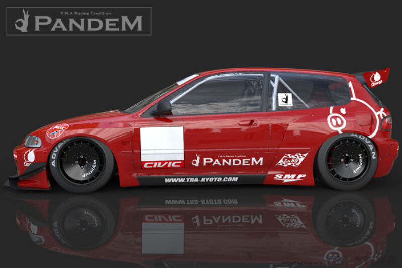 GReddy 92-95 Honda Civic Rocket Bunny Full Wide-Body Aero Kit thumbnail 5