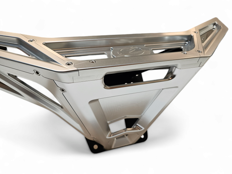 Elektric Offroad 2022-2025 Polaris Rzr Pro R/ Pro S/Turbo R Billet Front Winch Bumper Anodized Clear thumbnail 7