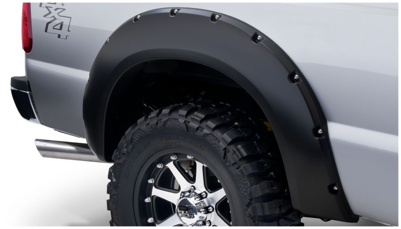 Bushwacker 11-16 Ford F-250 Super Duty Styleside Pocket Style Flares 2pc - Black thumbnail 3
