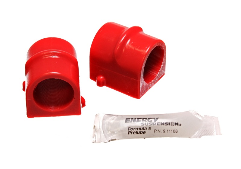 Energy Suspension 04-06 Pontiac GTO 28mm Front Sway Bar Frame Bushing Set - Red thumbnail 5
