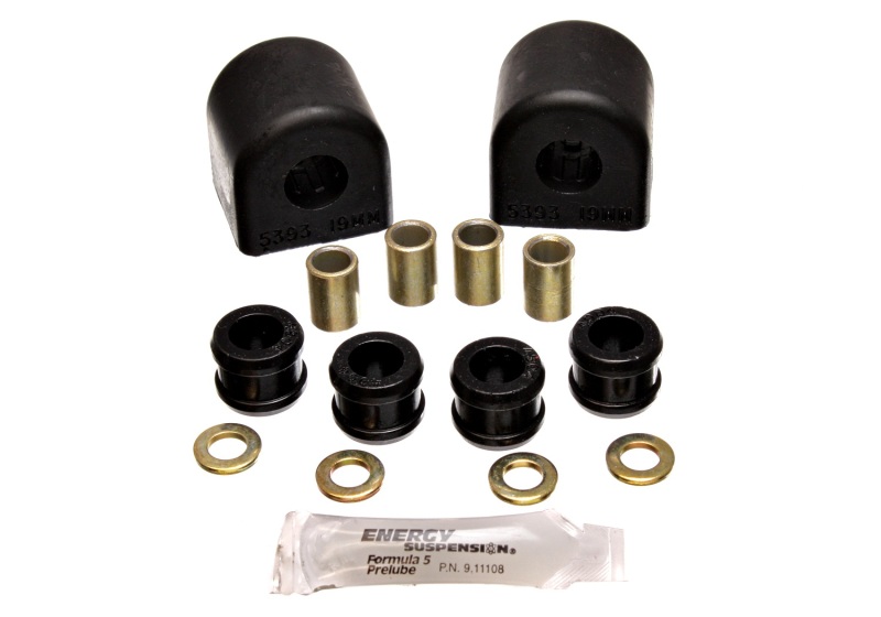 Energy Suspension 84-96 Chevy Corvette Black Reuse OE 19mm OD Rear Sway Bar Brackets thumbnail 5